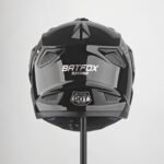 Casco de Moto ADV BFox BFOX-4 Deportivo - Negro Brillante Visor Smoke