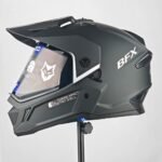 Casco de Moto Integral BFox BFOX-5 Urbano - Negro Mate Visor Smoke