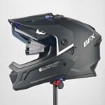 Casco de Moto Integral BFox BFOX-5 Urbano - Negro Mate Visor Smoke