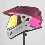 Casco de Moto BFox Edición Especial - Sueño Rosa Mate Visor Revo Pink